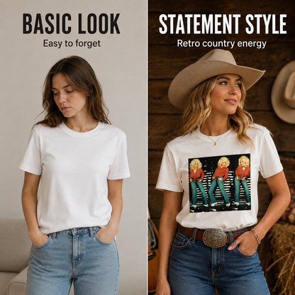 Vintage Country Music Graphic Tee