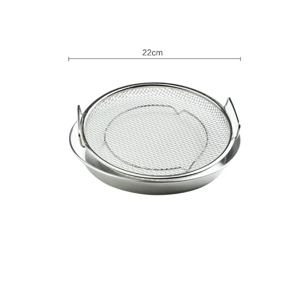 🔥50% Off🔥Stainless steel frying oil drainer with tray🍟