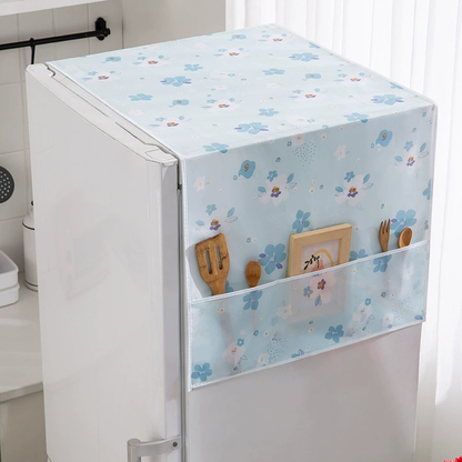 Dust cover for household appliances with storage bag