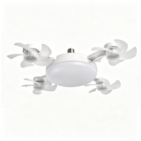 Four-head fan model