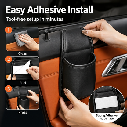 Multifunctional Car Door Storage Pocket