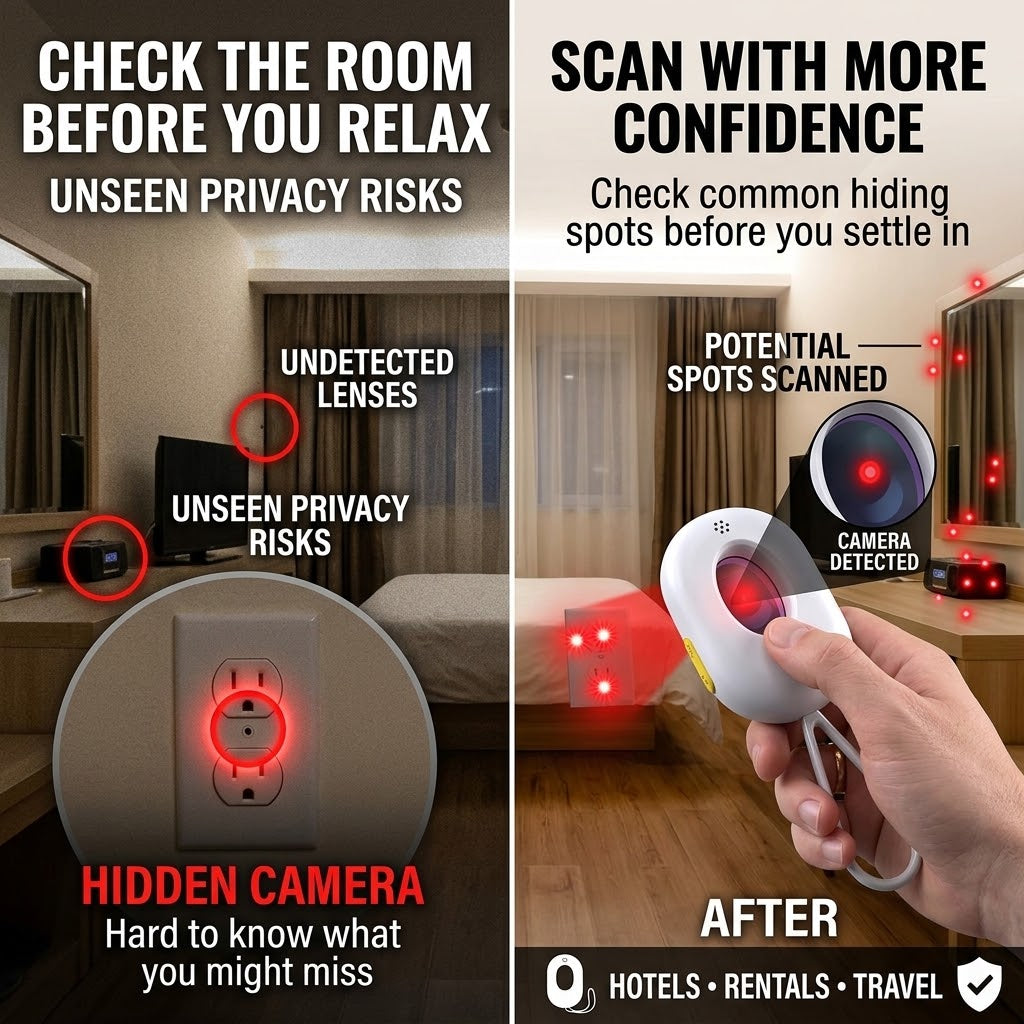 Hidden Camera Detector For Safer Travel