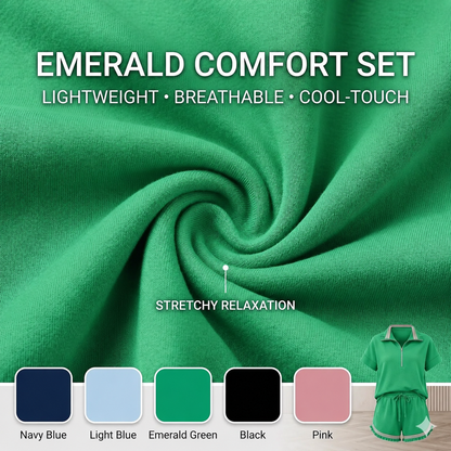 2 Piece Outfits Short Sets for Women Sweatsuit