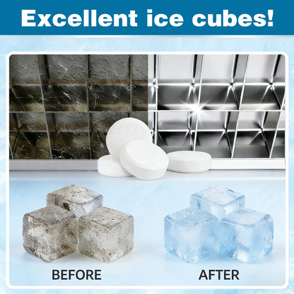 Ice maker cleaning tablets – remove limescale and odors