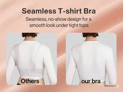 Seamless Wireless Sculpting Bra – Invisible Comfort & Natural Lift