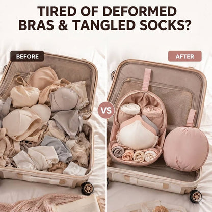 Portable Underwear &amp; Bra Travel Organizer