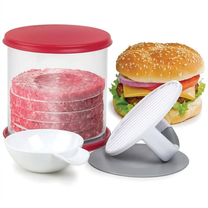 Homemade Burger Patties Without the Messy Guesswork