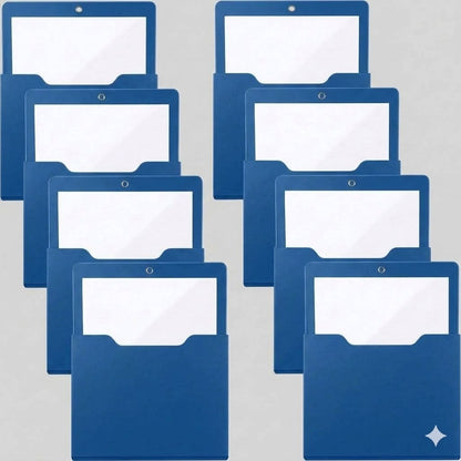 Magnetic File Holder Paper Holder Pocket Organizer Hanging 10 X 13 Inch