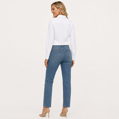 Women's Classic Fit Stretch Button-Down Shirt