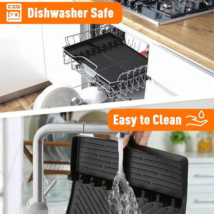 🌞Summer Sale 49% OFF🍖Silicone BBQ Side Shelf Mat — Keep Tools Clean & Close