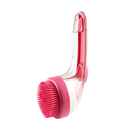 Pet Bath Brush with Shampoo Dispenser – Gentle Grooming & Massage Tool