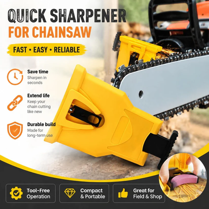 🔥Limited Time 50%🔥OffPortable Teeth Chainsaw Sharpener