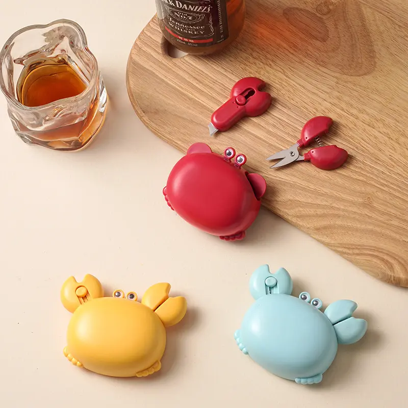 3-in-1 Magnetic Crab Bottle Opener & Cutter