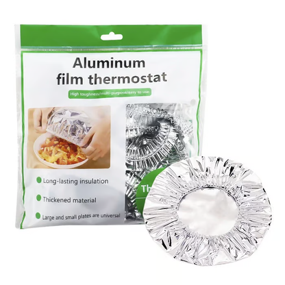 Reusable Aluminum Foil Food Insulation Cover