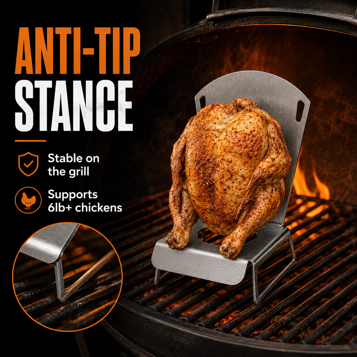 "The Ultimate Beer Can Chicken Chair — Turn Every BBQ Into a Party!"