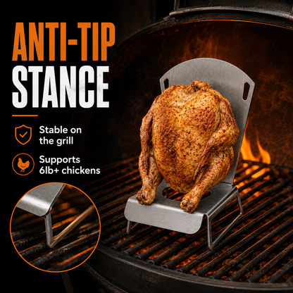 "The Ultimate Beer Can Chicken Chair — Turn Every BBQ Into a Party!"