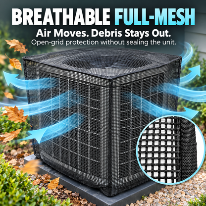 Outdoor AC Mesh Cover for Cleaner, Better-Protected Units