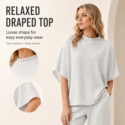 Effortless Relaxed Two-Piece Set for Everyday Style
