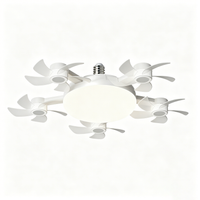 Five-head fan model
