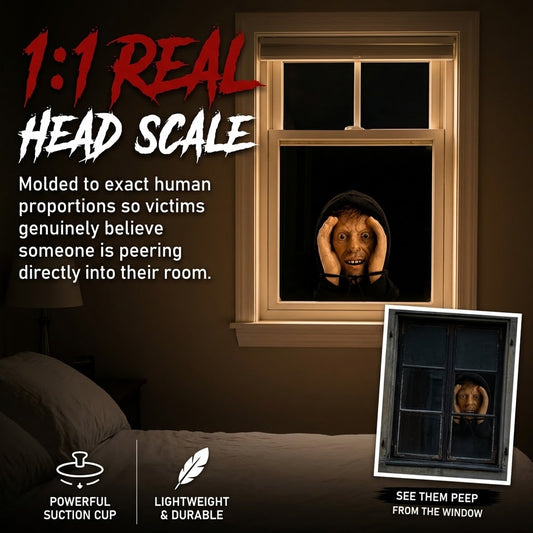 "Stranger" Window Peeper Motion Prank