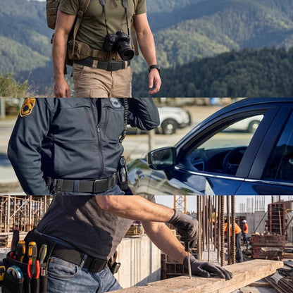 Quick-Release Tactical Belt – Heavy-Duty 1000D Nylon Work Belt