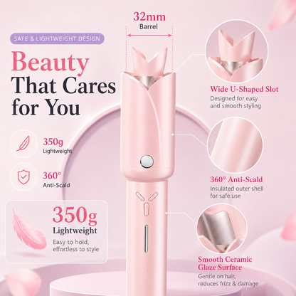 32mm Wireless Automatic Wave Hair Curler