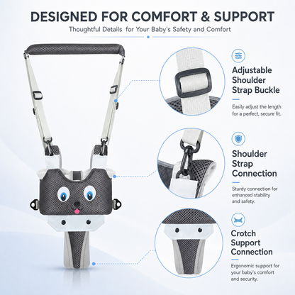 Adjustable Baby Walking Support Harness for 7–24 Months