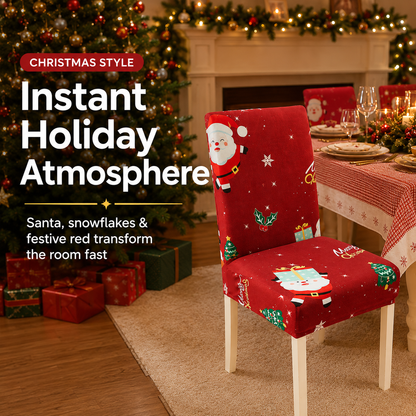 Turn Everyday Dining Chairs Into Christmas Décor