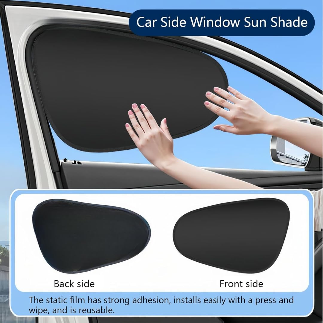 Car side window UV protection sunshade