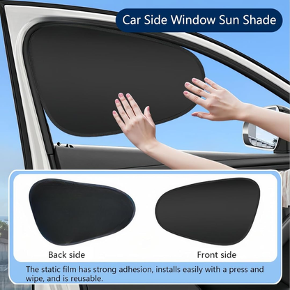 Car side window UV protection sunshade