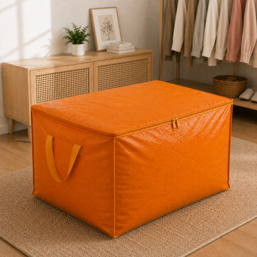 📦400L extra-large capacity clothing storage bag with handles and zippers📦