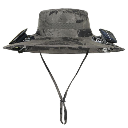 ☀️UPF 50+ Dual Solar Fan Wide Brim Cooling Hat☀️