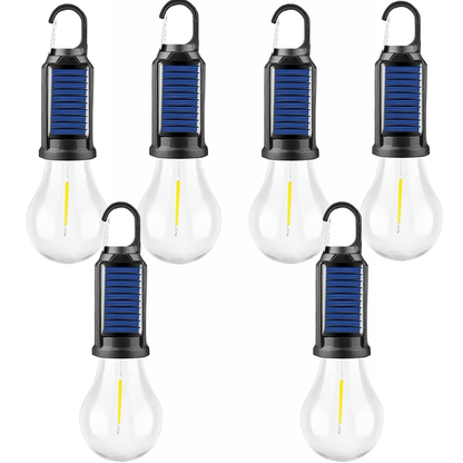 💡Rechargeable Solar LED Light Bulbs with Waterproof Clip Hook💡