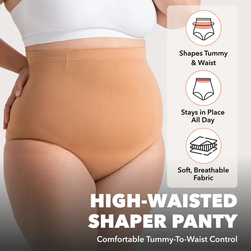 High-Waisted Seamless Shaper Panty