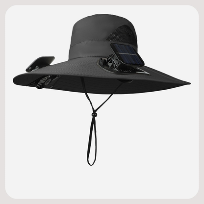 ☀️UPF 50+ Dual Solar Fan Wide Brim Cooling Hat☀️