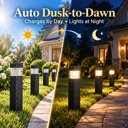 Solar Pathway Lights for Effortless Nighttime Glow