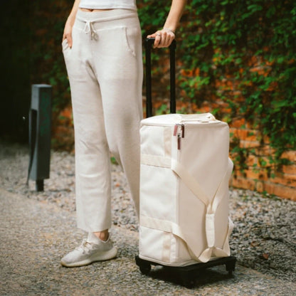 The Weekender Pro™: 2-in-1 Wrinkle-Free Rolling Garment Duffel Bag
