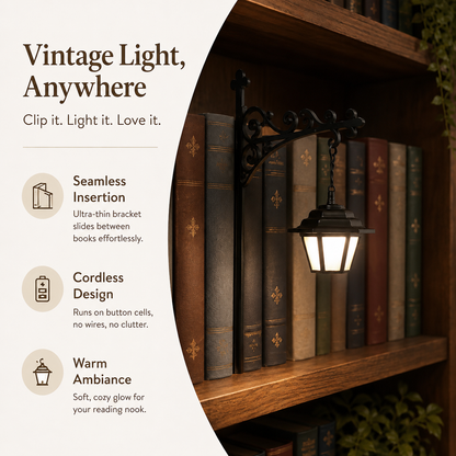 Mythos Streetlamp | Miniature Book Nook Light