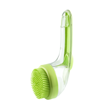 Pet Bath Brush with Shampoo Dispenser – Gentle Grooming & Massage Tool