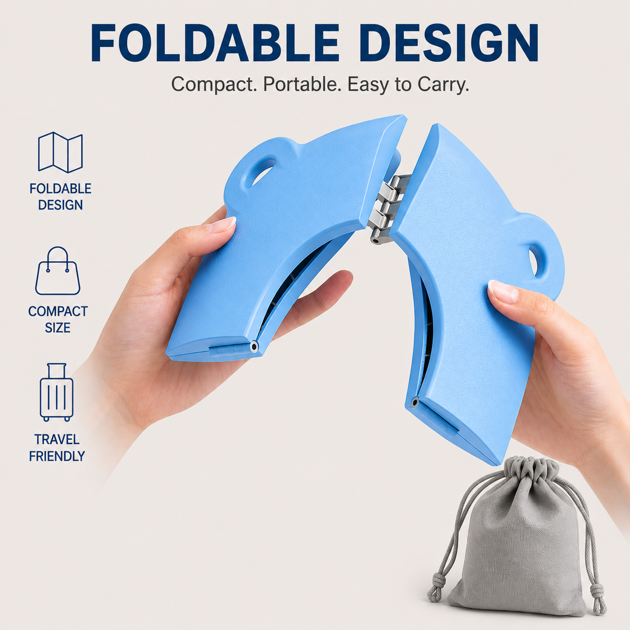 2-in-1 Folding Toilet Seat Travel Set – A Safer and Cleaner Toilet Experience