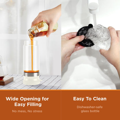 No-Drip Honey Dispenser for Clean, Effortless Everyday Pouring
