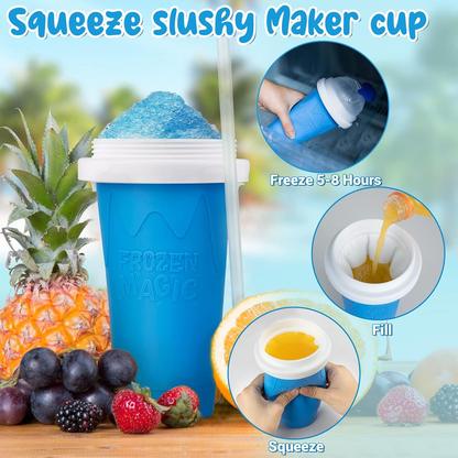🧊Freeze, Squeeze & Enjoy! DIY Slushie Cup🧊