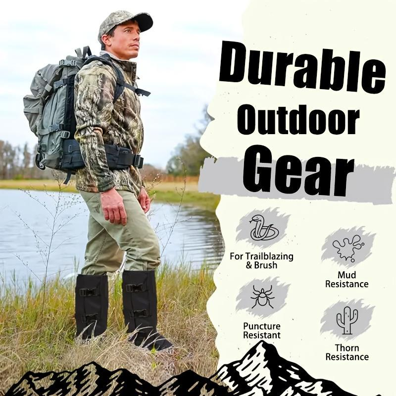 🛡️Unisex Adjustable Outdoor Snake-Resistant Leg Gaiters🛡️