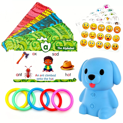 Dinosaur Interactive Learning Flashcard Set—Contains 592 words and phonics fun
