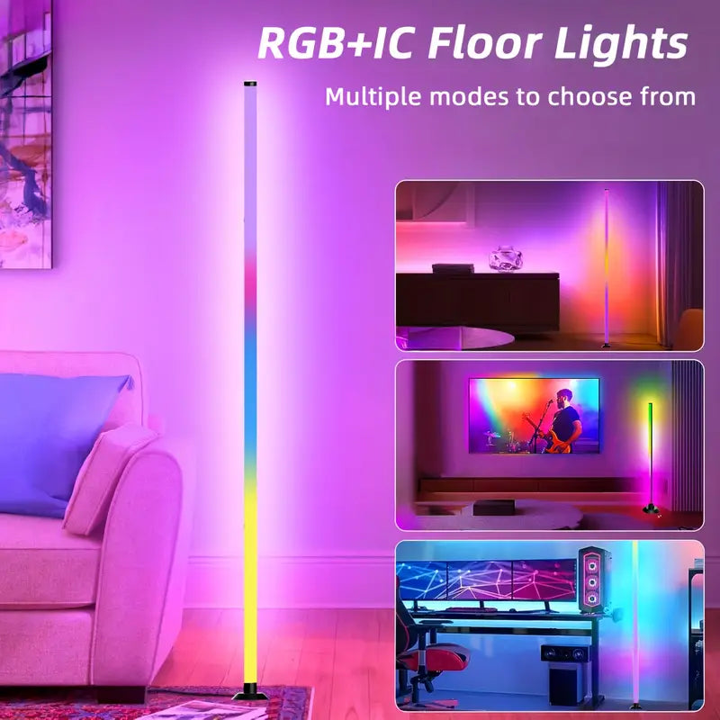 RGBIC Smart Floor Lamp — Turn Any Corner Into a Vibe