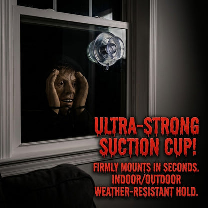 "Stranger" Window Peeper Motion Prank