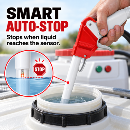 Automatic Fuel Transfer Pump with Auto-Stop Sensor