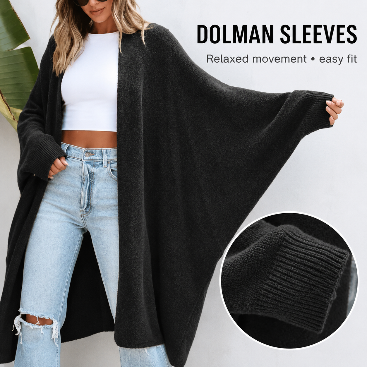 Cozy Oversized Longline Cardigan for Effortless Everyday Layering