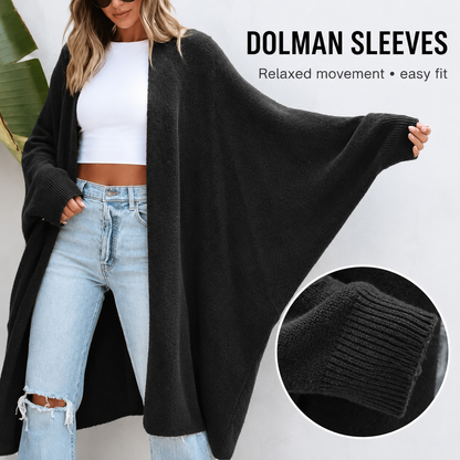 Cozy Oversized Longline Cardigan for Effortless Everyday Layering