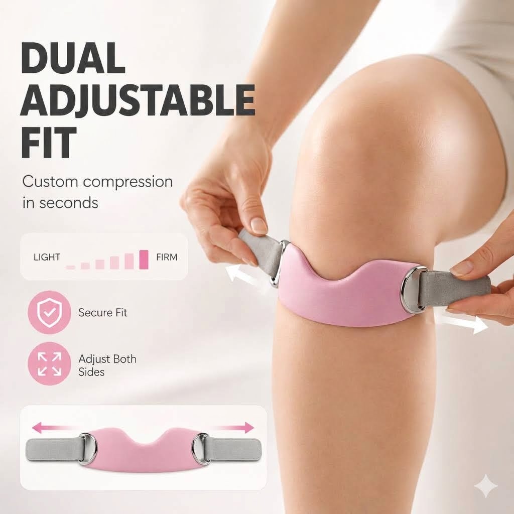 Pro 3D Silicone Airbag Patella Knee Strap